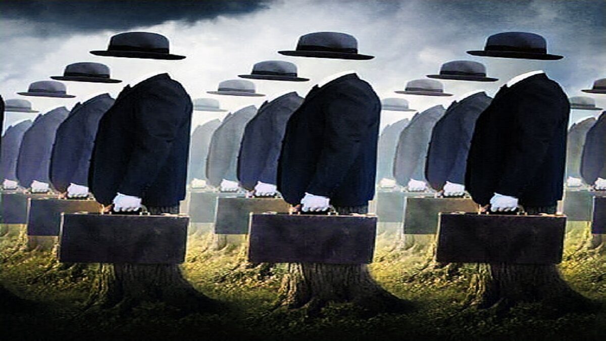 Tasi83: HA GONDOLAT, KREATIVITÁS ELHALLGAT című vers illusztrációja a Múzsák Könyvtárában