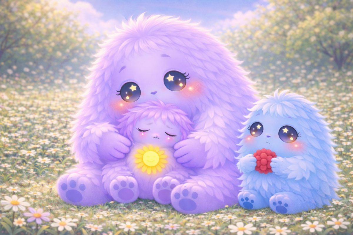 Aurora Amelia Joplin: Pamcsi család – Miri napocskás Pamcsijegye című mese illusztrációja a Múzsák Könyvtárában