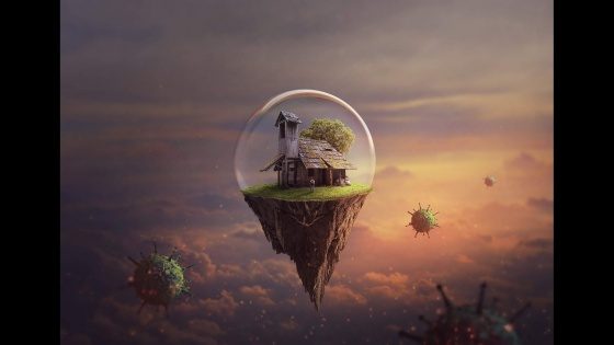 Tasi83: LEERESZKEDETT ALVAJÁRÁS LÁRVA CSENDBEN című vers illusztrációja a Múzsák Könyvtárában