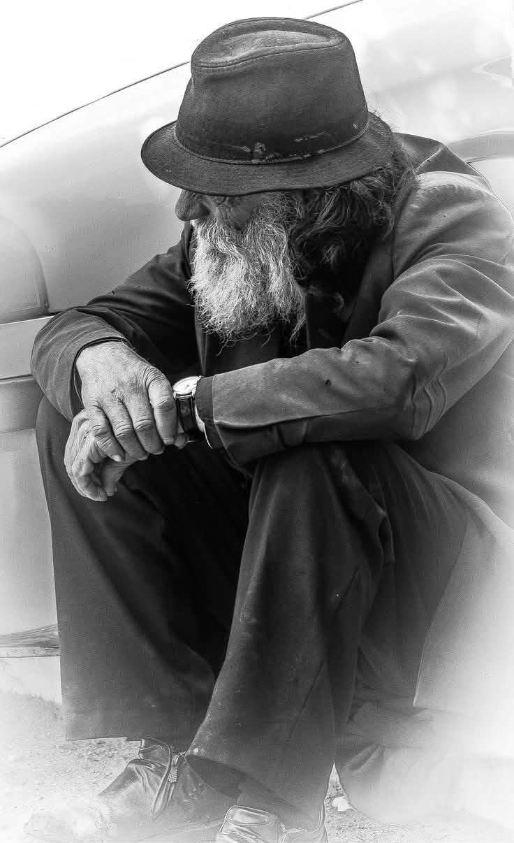 Híres B Ede: Még él az akarat című vers illusztrációja a Múzsák Könyvtárában