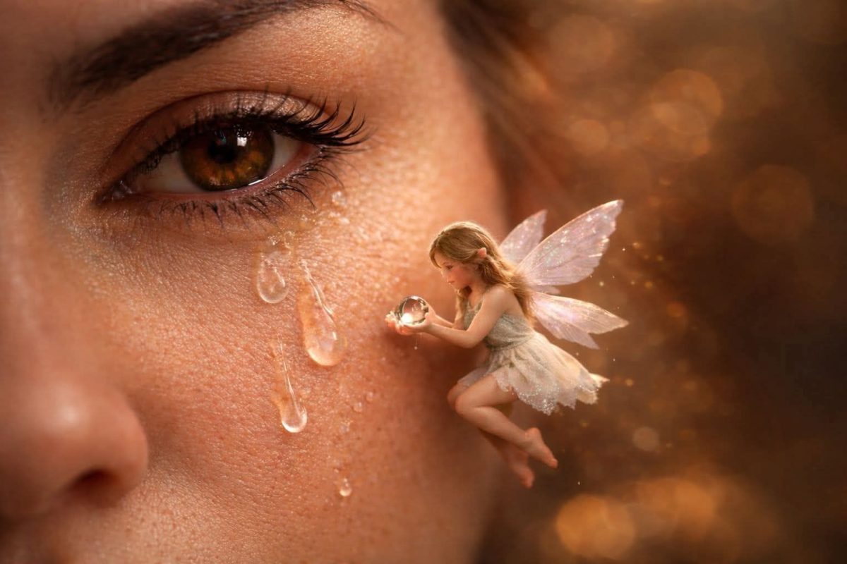 Kollár Kornélia: A szív tintája című vers illusztrációja a Múzsák Könyvtárában