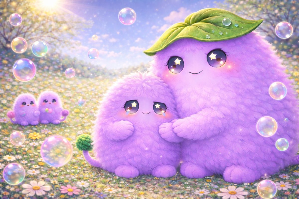 Aurora Amelia Joplin: Pamcsi család – Buborékok és Mó hisztije című mese illusztrációja a Múzsák Könyvtárában