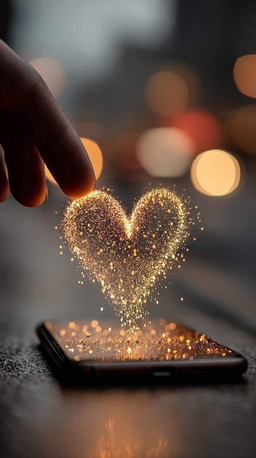 Vasasné Koszla Beáta: Szívedbe című vers illusztrációja a Múzsák Könyvtárában