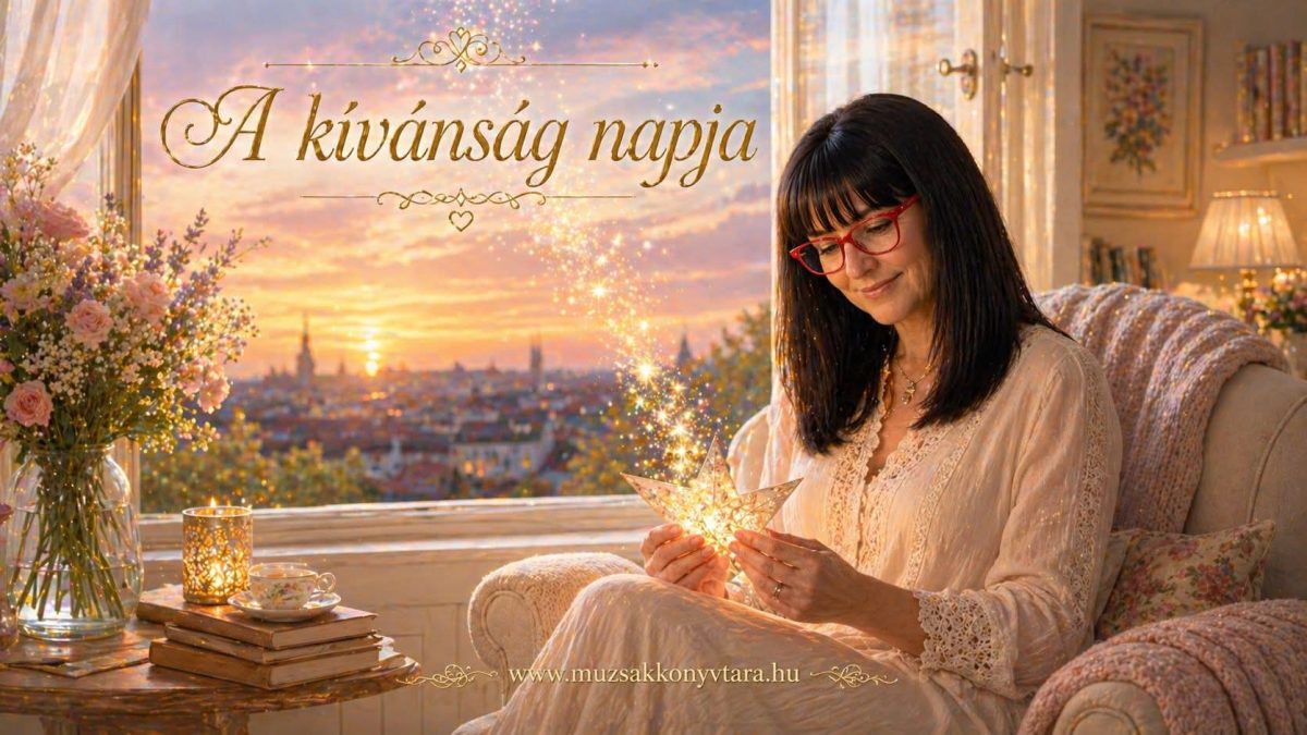 Soósné Balassa Eszter: Az én kívánságom című vers illusztrációja a Múzsák Könyvtárában