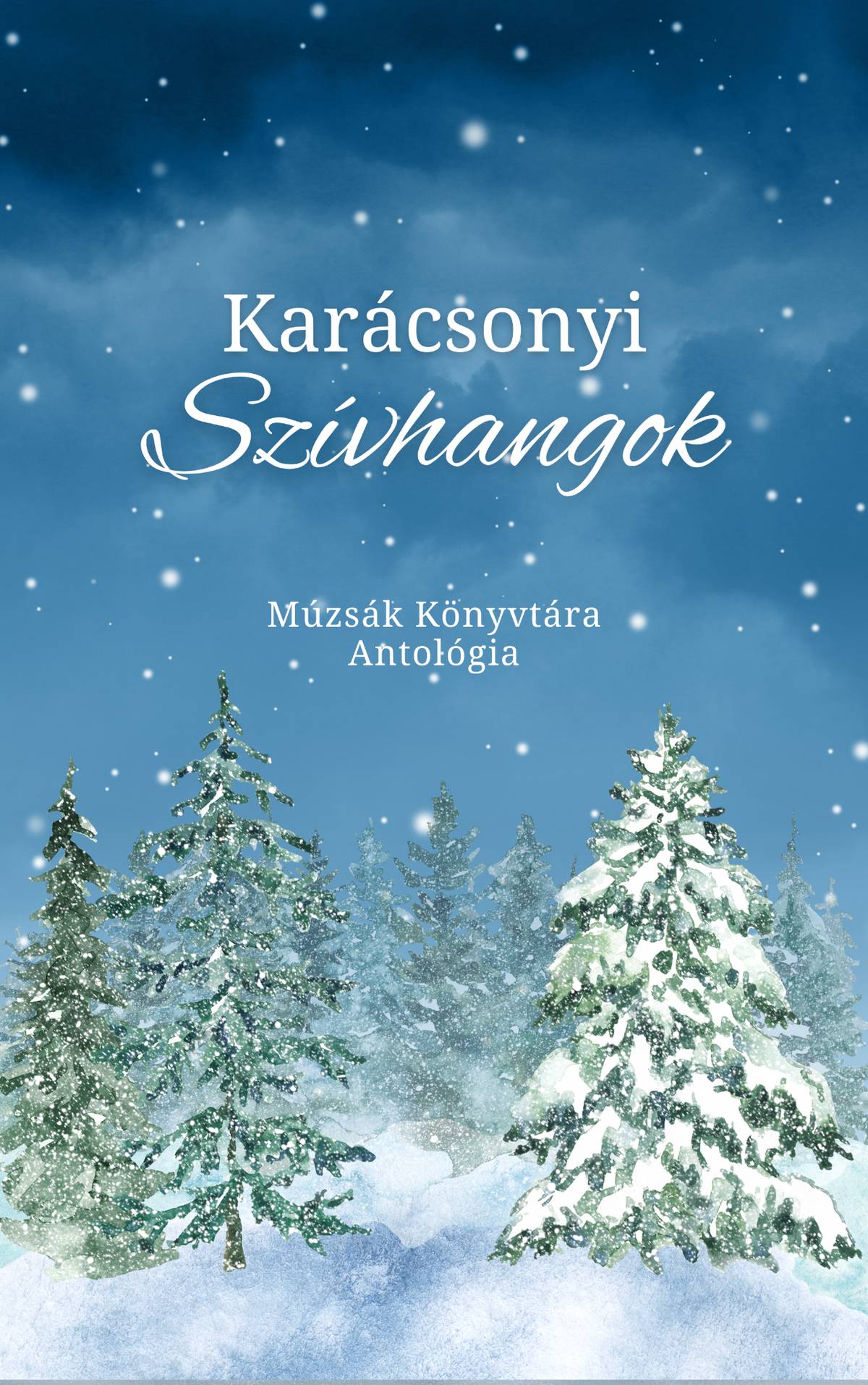 Karácsonyi szívhangok antológia borítója