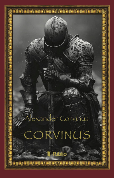 Alexander Corvinus: Corvinus című Fantasy könyvének borítója